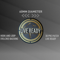LIVE READY PVC VELCRO PATCH